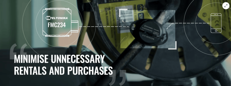 Telktonika eye devices used with RTLS minimise unnecessary purchases when paired with Assettrac asset tracking software.